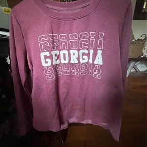 State of Mind Pink Graphic Sweatshirt